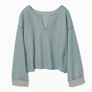 Urban Outfitters Jax Inside Out Notch Neck Top